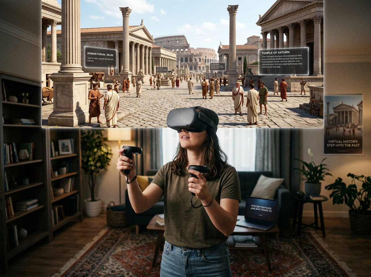 Patrimoine et immersion historique en VR