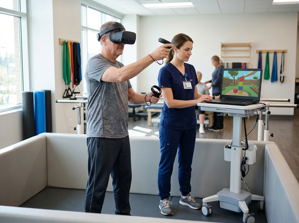 Thérapie et rééducation en réalité virtuelle
