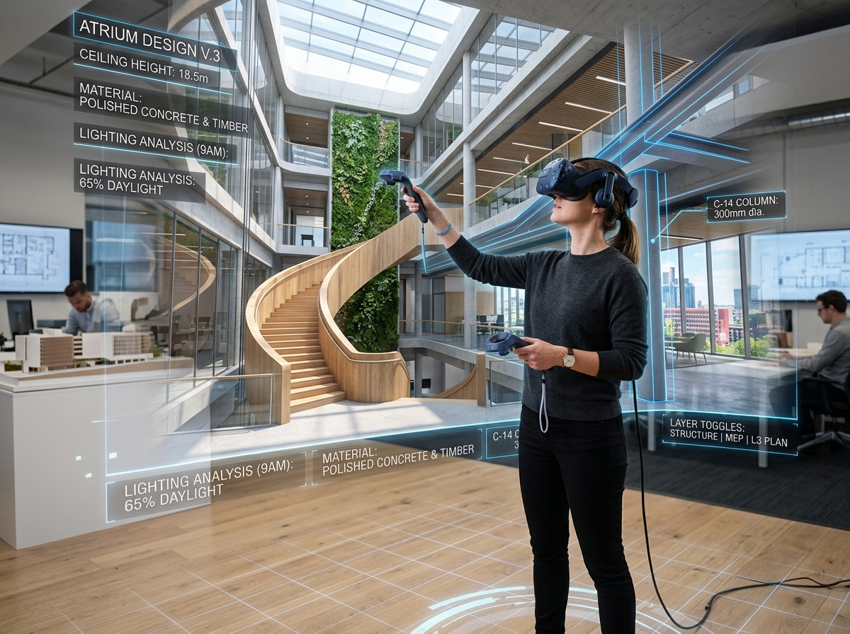 Visualisation architecturale en VR