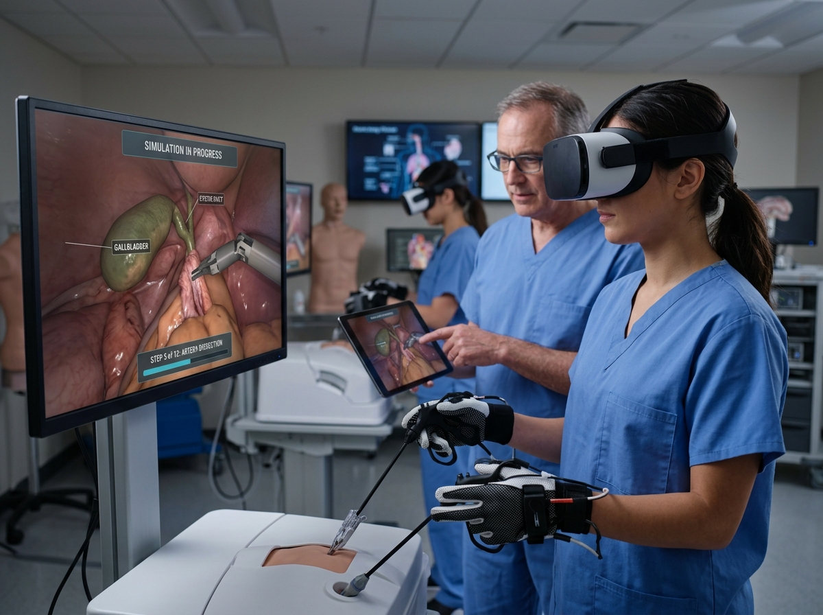 Simulation médicale en VR