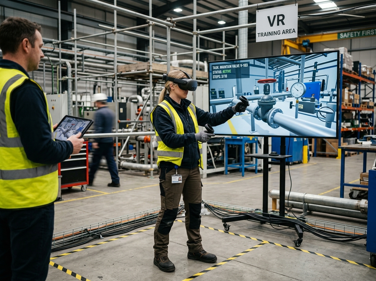 Formation professionnelle en simulation VR